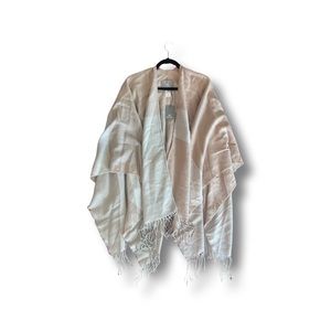 NWT Soia & Kyo Scarf Cardigan Poncho Wrap Sweater